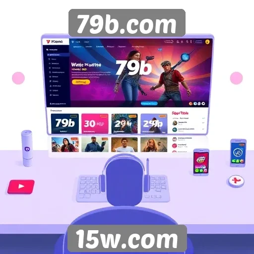 Recursos e funcionalidades do site 79b.com