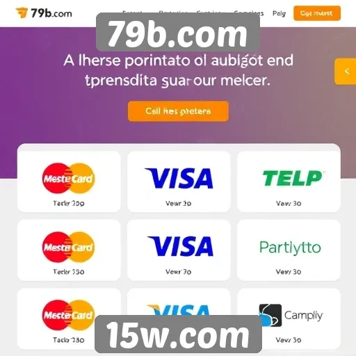 Integração de métodos de pagamento no 79b.com